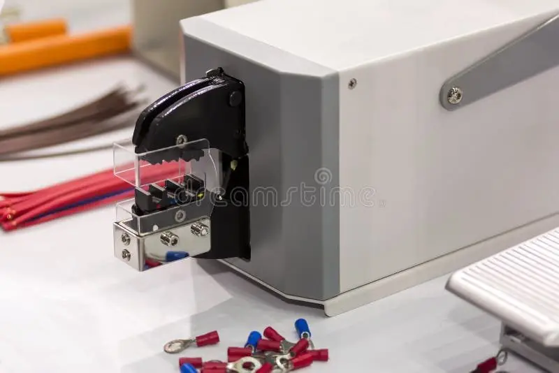Gürtek Elektrik otomatik kablo kesim ve kripleme hattı